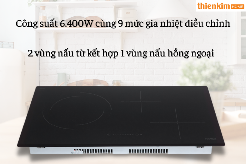 Bếp điện từ Hafele HC-M773D 536.61.705 mạnh mẽ